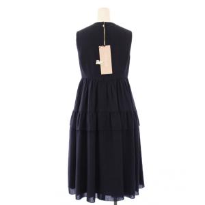 DAISY LIN ふわふわワンピース 38 ネイビー 36154