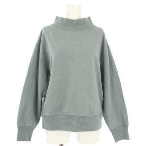 24AW SOFT DENSE JERSEY スウェット トレーナー ハイネック 長袖 2 水色 595-4269508