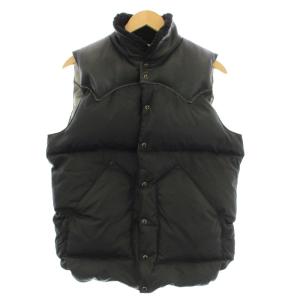 Christy Vest ラムレザー ムートン 40 ブラック