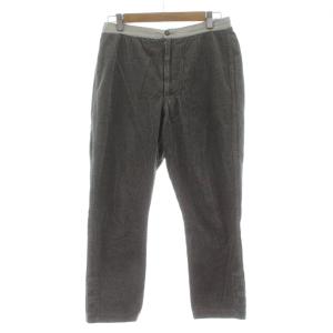 クロップドパンツ コーデュロイ ジップフライ 2 グレー 2011 5-11-6015 /KU