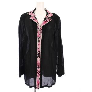 FASHION シアー テーラードジャケット 13R ブラック 0391289