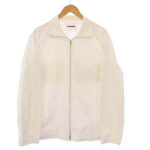 スタンドカラージャケット ジップアップ 44 白 J22BN0211 /KH
