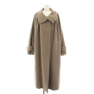 23AW タックバルマカンコート アウター ロング 1 茶 ブラウン FWFC235002 /YT