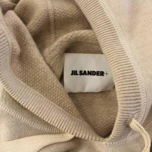 JIL SANDER＋ プルオーバーパーカー カシミヤ 44 ベージュ JPUU751501