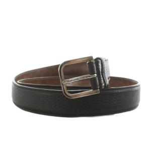 GGモノグラム ベルト ハトメ レザー 85・34 茶 ブラウン /AN21 OH