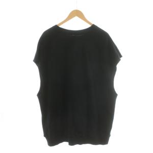 Porter Classic PEACE COTTON KATSU VEST ニットベスト プルオーバー コットン 3 黒 ブラック