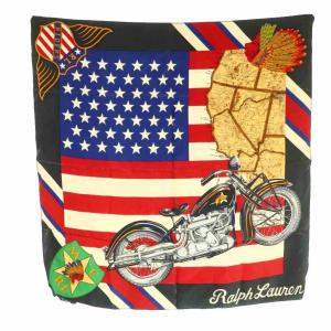 スカーフ シルク 総柄 マルチカラー /MI