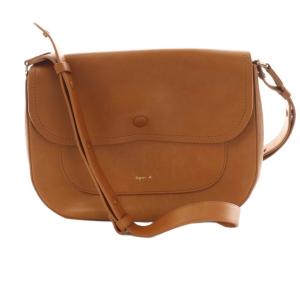 ショルダーバッグ  レザー  茶 ブラウン /SS OS