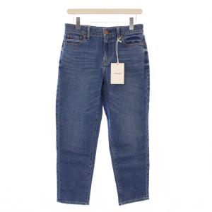 DENIM 25SS デニムパンツ ジーンズ ジップフライ ワンカラー 無地 40 青 ブルー PR23GS0220