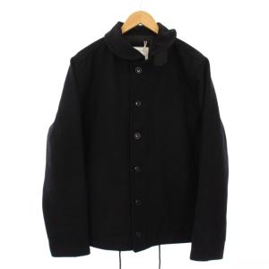 WAIPER別注 メルトン N-1デッキジャケット 中綿 アウター XL 黒 23WP11 /KH