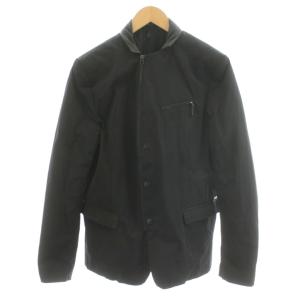 ジャケット 切替 アウター M 黒 ブラック /AN31