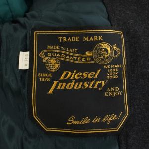 DIESEL ジャケット 切替 アウター M 黒 ブラック /AN31
