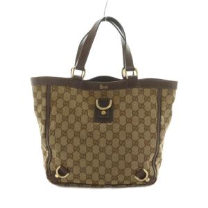 ハンドバッグ GGキャンバス ベージュ