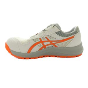 ウィンジョブCP219 BOA 安全靴 スニーカー US5.5 23.5cm 白 ホワイト オレンジ /SS