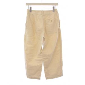 Pal'las Palace スラックスパンツ ジップフライ ワンカラーストレッチ 無地 2 アイボリー /BB