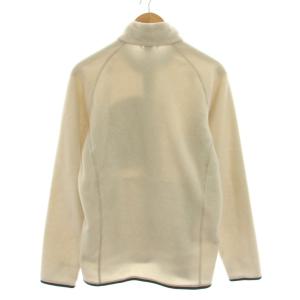 mont-bell クリマプラス100 ジャケット フリース ジップアップ L アイボリー オフホワイト 長袖 胸ポケット付き