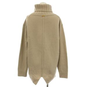 MUSE de Deuxieme Classe 20AW カシミヤ混ウール タートルネック ニット セーター 長袖 F ベージュ 20-080-500-4170
