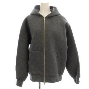24AW Oversized パーカー ジップアップ F グレー 24070500803030