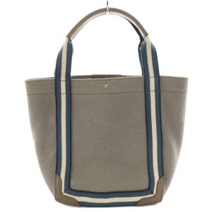 ポントトート・ミニ ハンドバッグ キャンバス グレー /SS OS