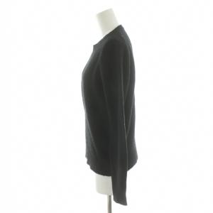 Theory STAPLE CASHMERE CREW NECK J ニット セーター 長袖 カシミヤ S 黒 ブラック