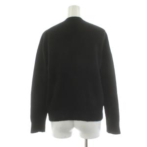 Theory STAPLE CASHMERE CREW NECK J ニット セーター 長袖 カシミヤ S 黒 ブラック