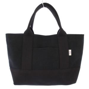 SASICCO別注 ミニトートバッグ ハンドバッグ ワンカラー 切替 キャンバス F 黒 ブラック タグ付き