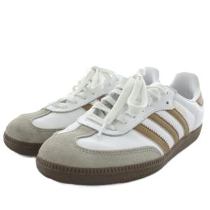 adidas Originals サンバ SAMBA OG スニーカー シューズ US7.5 25.5cm 白 ホワイト 茶 ブラウン JH8796