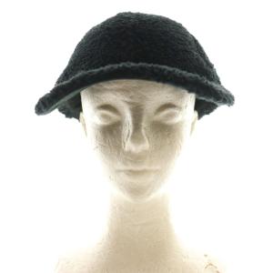 NEW ERA ボアキャップ 帽子 黒 ブラック /SS OS
