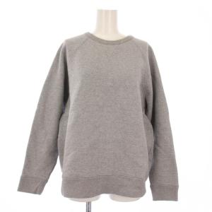 スウェット トレーナー 長袖 裏起毛 グレー I18AW-CUT6 /KH
