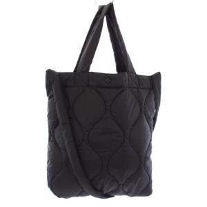 24AW 別注 TAION ダブルハンドルダウンバッグ トートバッグ ショルダーバッグ 黒 ブラック 24092463000130