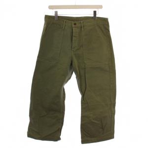 ベイカーパンツ ボタンフライ 3 L オリーブグリーン /BM