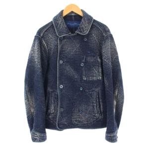 DOUBLE SASHIKO JACKET ダブル刺し子ジャケット L