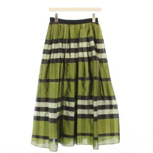 ボリュームフラワーバルーンスカート シルク 36 3910500145