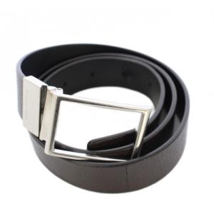 ベルト レザー 無地 黒 ブラック /BB OH