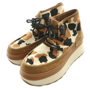 UGG australia マリン ブーティー カウ プリント Marin Bootie Cow Print ハイカットスニーカー