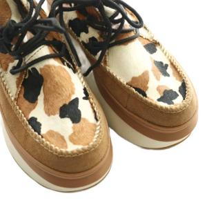 UGG australia マリン ブーティー カウ プリント Marin Bootie Cow Print ハイカットスニーカー