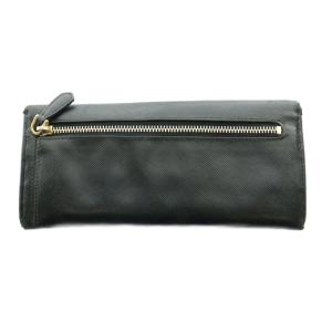 PRADA サフィアーノ・フィオッコ SAFFIANO FIOCCO 長財布 二つ折り リボン レザー 黒 ブラック