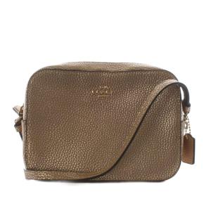 ショルダーバッグ レザー ゴールド色 C1404 /AN5