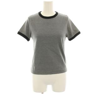 25SS タグ付き Compact Ringer Tee Tシャツ カットソー 半袖 F グレー 12510608