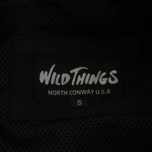 WILDTHINGS シャモニージャケット CHAMONIX JACKET マウンテンパーカー ロゴ S 黒 ブラック WT21238PA