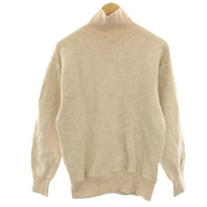 WAREHOUSE スウェット トレーナー 裏起毛 ハイネック 長袖 38 ベージュ /HN