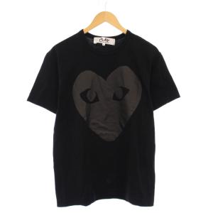 AD2020 Tシャツ 半袖 クルーネック プリント ストレッチ L 黒 ブラック AZ-T190 /BB