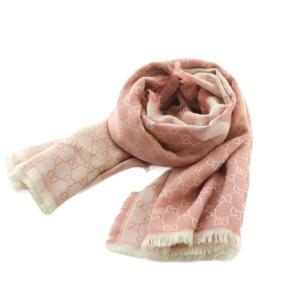 ストール GG柄 ピンク