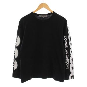 GOOD DESIGN SHOP AD2018 Tシャツ カットソー ロンT M 黒 ブラック 長袖 ロゴプリント