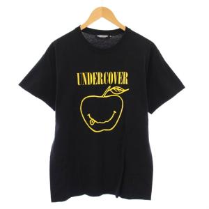 JUN TAKAHASHI Tシャツ 半袖 クルーネック ロゴ プリント バイカラー M 黒 ブラック