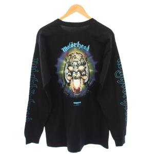 motorhead L/S TEE ロングスリーブTシャツ カットソー 長袖 M 黒 /KH