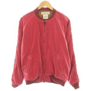 ボンバージャケット ブルゾン アウター M ピンク /YT