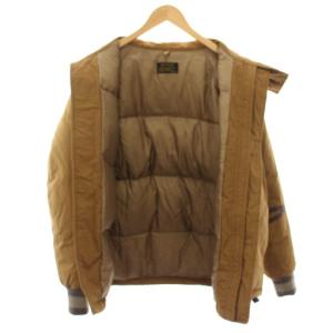 Varde77 ダウンジャケット アウター スタンドカラー 2 茶 ブラウン 9015AW-SD-DJ01 /YT