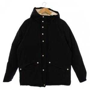 ダウンジャケット デッキジャケット ジップアップ フード 2 ブラック 9016AW-SD-DJ01 /BM