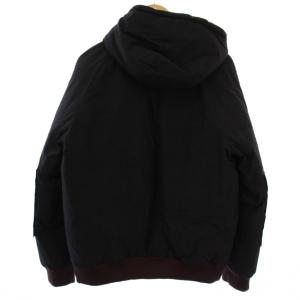 Varde77 ダウンジャケット ジップアップ フード ボア 2 ブラック 9017AW-SD-DJ01 /BM